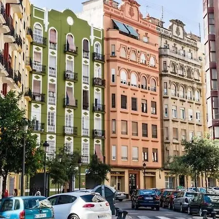 Ferienwohnung Petite Penthouse With The Sunniest Terrace In Valencia Exterior foto